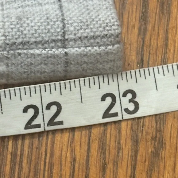 Maeve Gray Plaid Women's Collette Trousers Size 26P - Picture 11 of 11